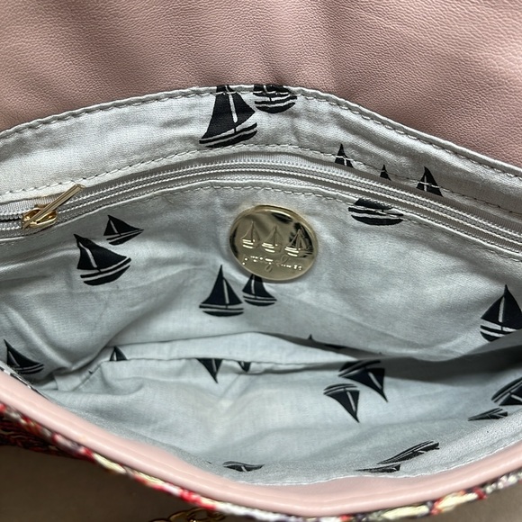 Pretty Ships Never Used Tapestry Inspired Handbag/Clutch. - Picture 6 of 9